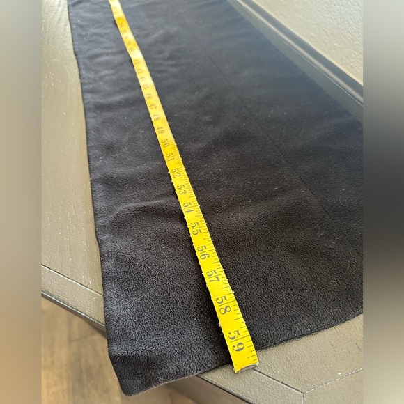 GAP black fleece scarf, unisex - Picture 8 of 11